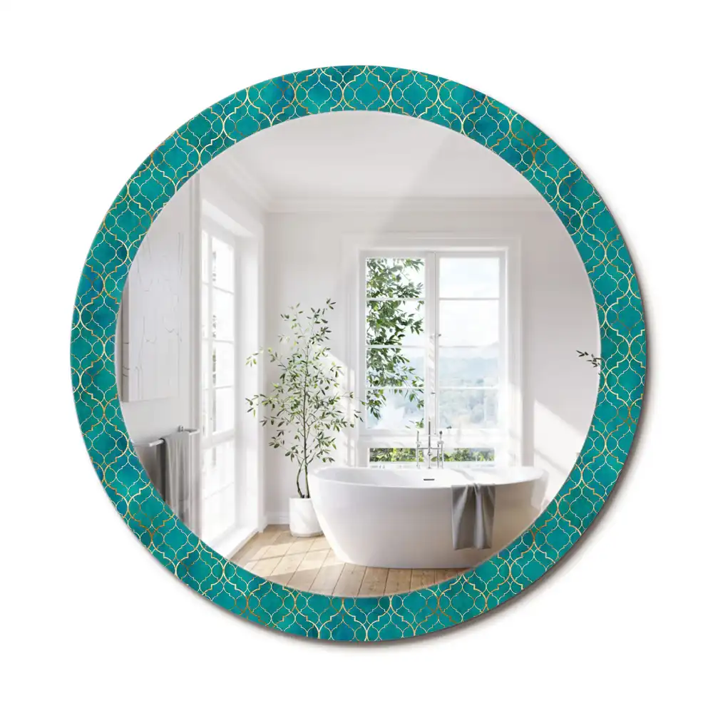 Kerek falidísz tükör többféle színben