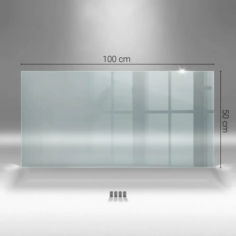 Átlátszó konyhai fali panel