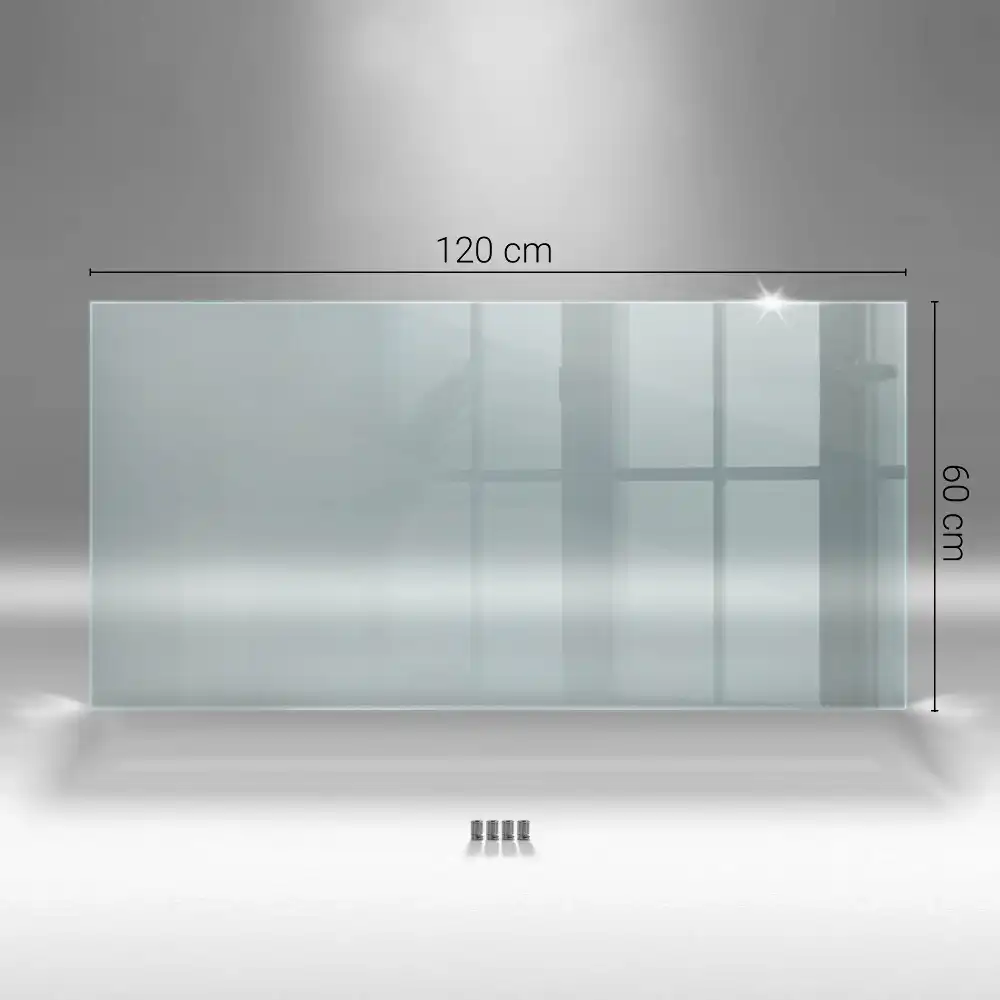 Átlátszó konyhai fali panel