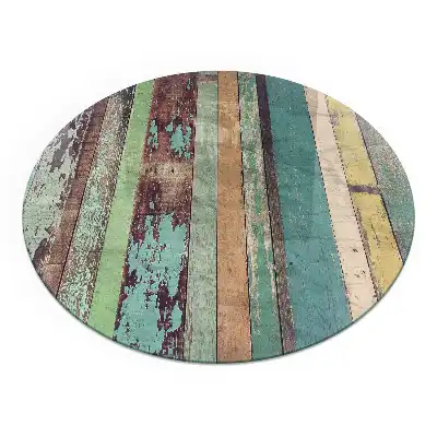 Kerek üveg kandalló alátét különféle színárnyalatokban