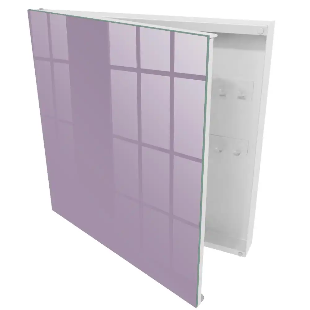 Mélylila geometriai mintás minimalista kulcstartó szekrény