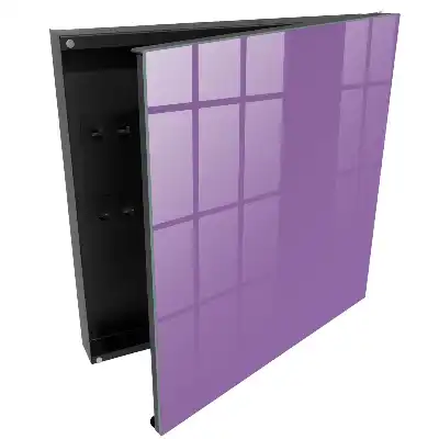 Lila színű elegáns minimalista kulcstartó szekrény