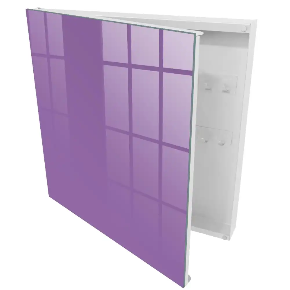 Lila színű elegáns minimalista kulcstartó szekrény