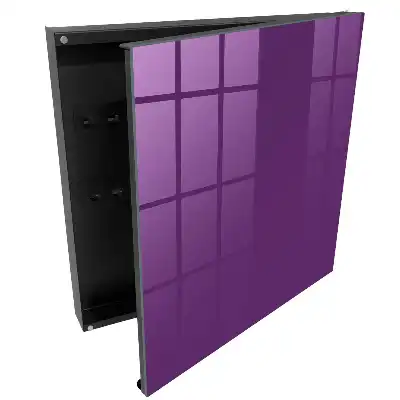 Minimalista modern lila kulcsszekrény