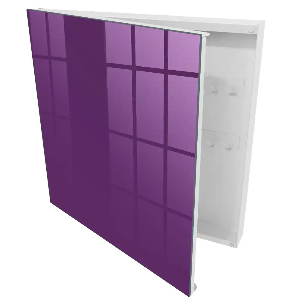 Minimalista modern lila kulcsszekrény