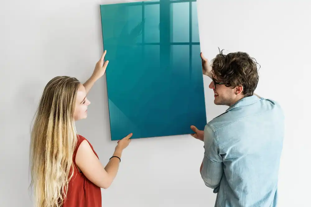 Mágneses geometriai formákból álló felíró tábla