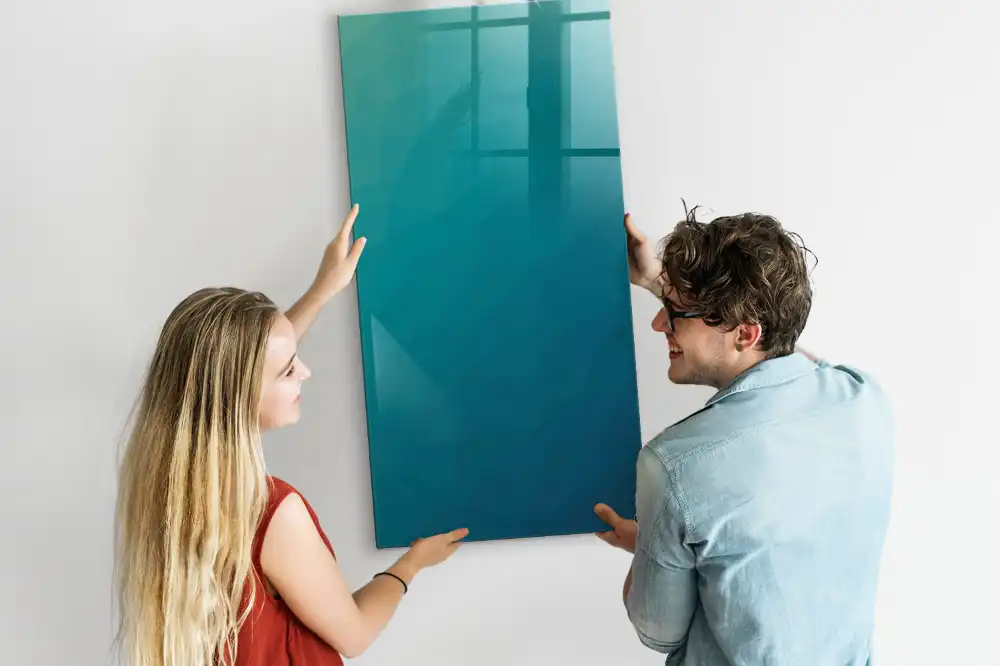 Mágneses geometriai formákból álló felíró tábla
