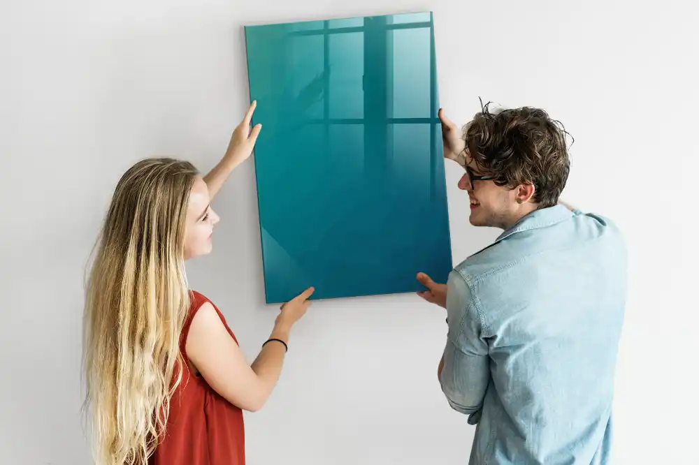 Mágneses geometriai formákból álló felíró tábla