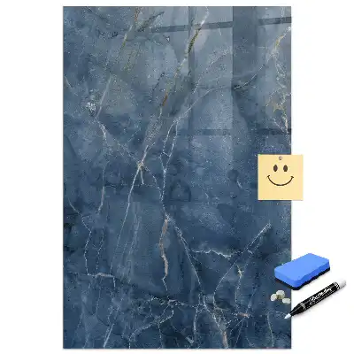 Stílusos márványmintás mágneses felíró tábla
