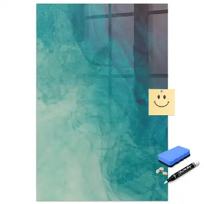 Mágneses felíró tábla óceáni grafikával