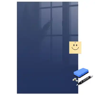 Mágneses írótábla sötétkék színben