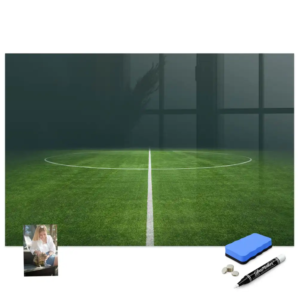 Mágneses írható futballpálya taktikai tábla