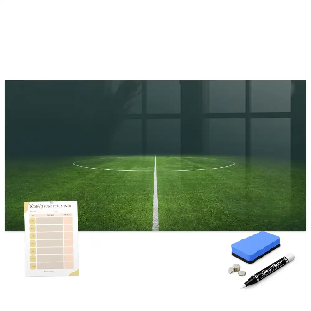 Mágneses írható futballpálya taktikai tábla