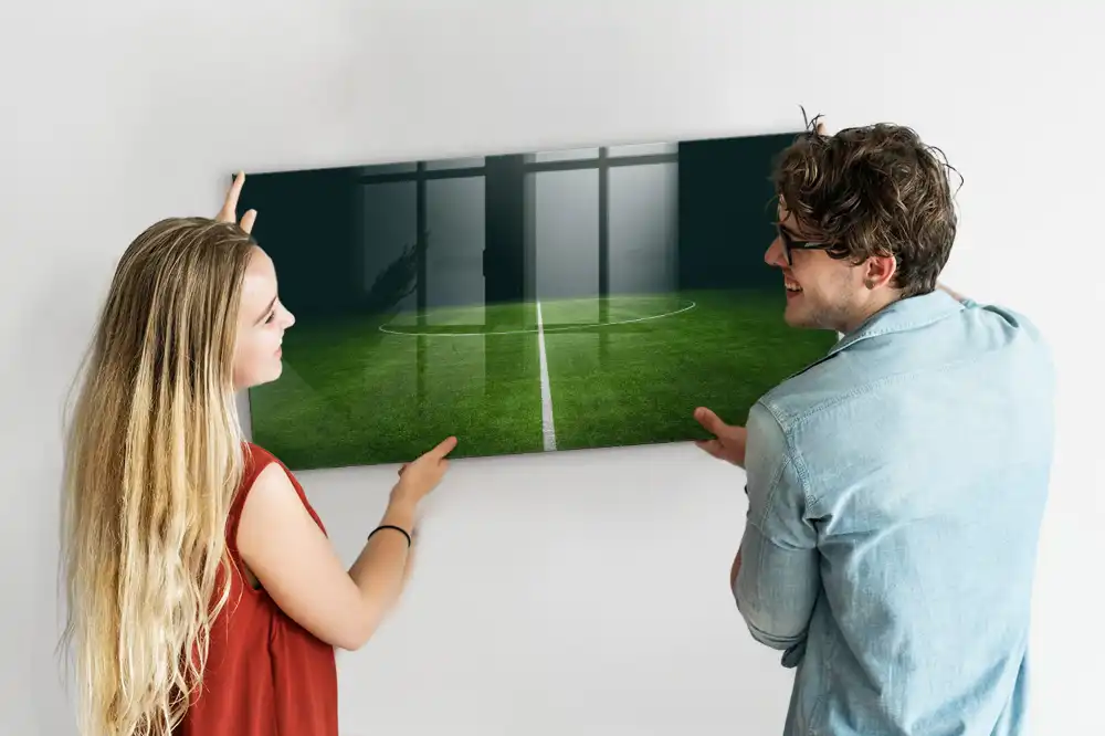 Mágneses írható futballpálya taktikai tábla