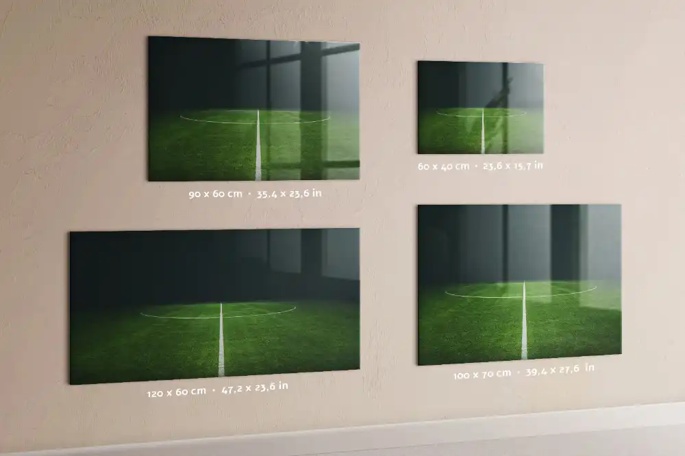 Mágneses írható futballpálya taktikai tábla