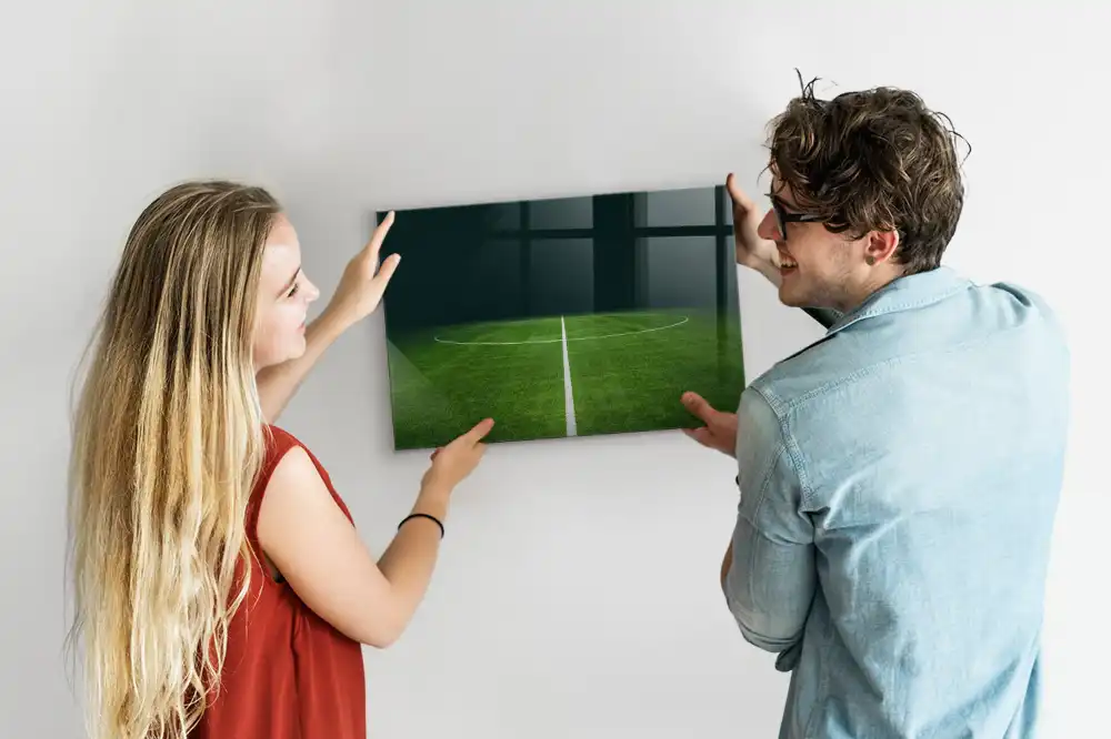 Mágneses írható futballpálya taktikai tábla