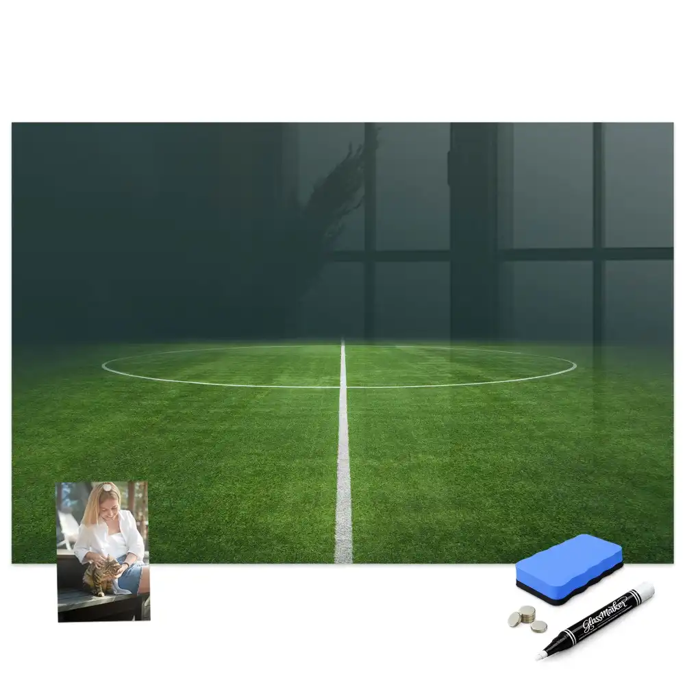 Mágneses írható futballpálya taktikai tábla