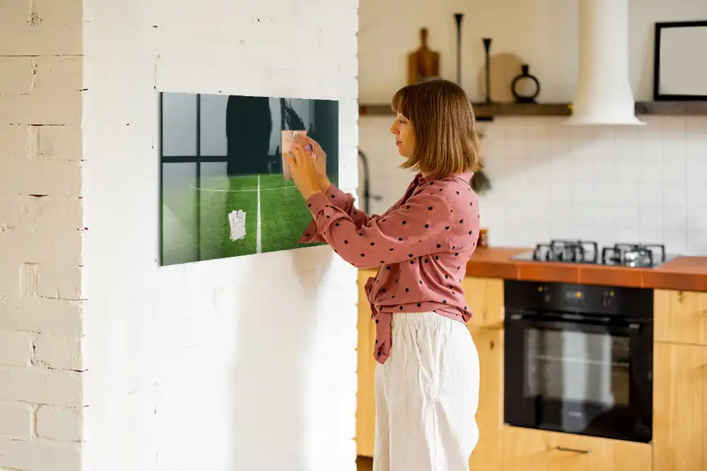 Mágneses írható futballpálya taktikai tábla