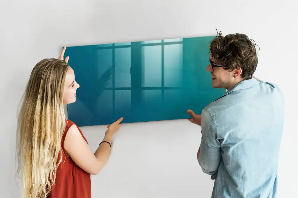 Írható mágneses tábla óceáni grafikával