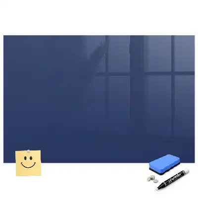 Sötétkék írható mágneses tábla