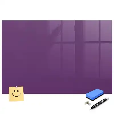 Ibolyaszínű törölhető mágneses tábla