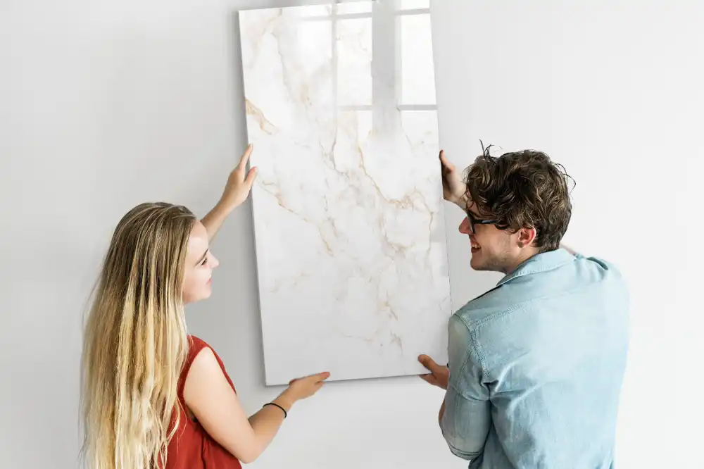 elegáns márvány mintával
