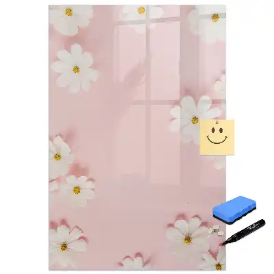Mezei százszorszépes írható mágnestábla