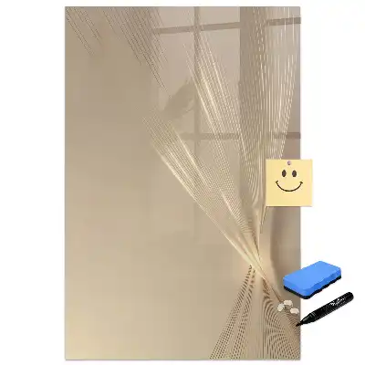 Írható mágnestábla fénycsóva mintával