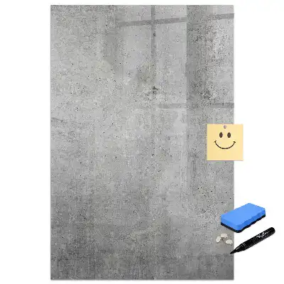 Mágneses tábla filctollal könnyűbeton szerkezettel