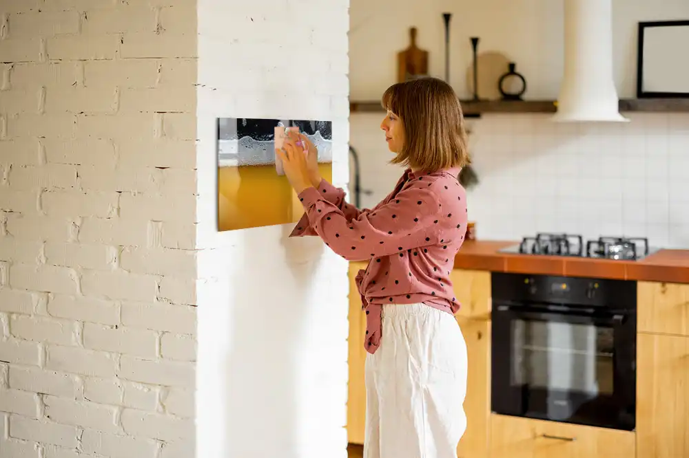 Mágneses törölhető tábla habos sörös motívummal