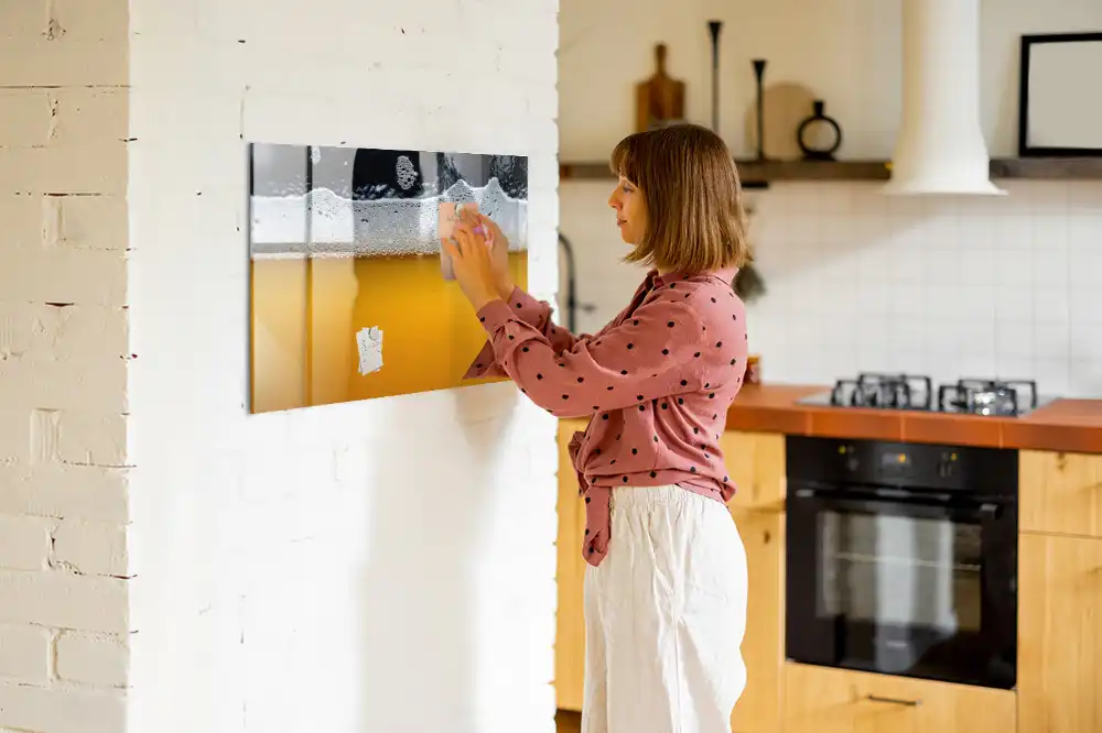 Mágneses törölhető tábla habos sörös motívummal