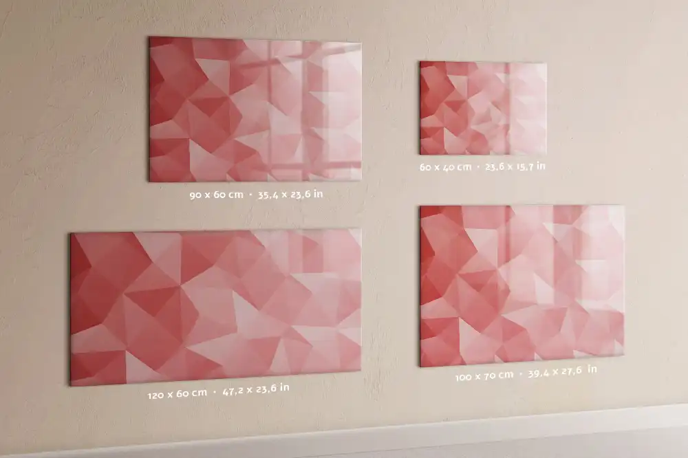 Mágneses, törölhető, háromszög alakú geometriai tábla