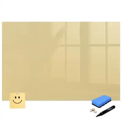 Mágneses írható tábla krémszínű