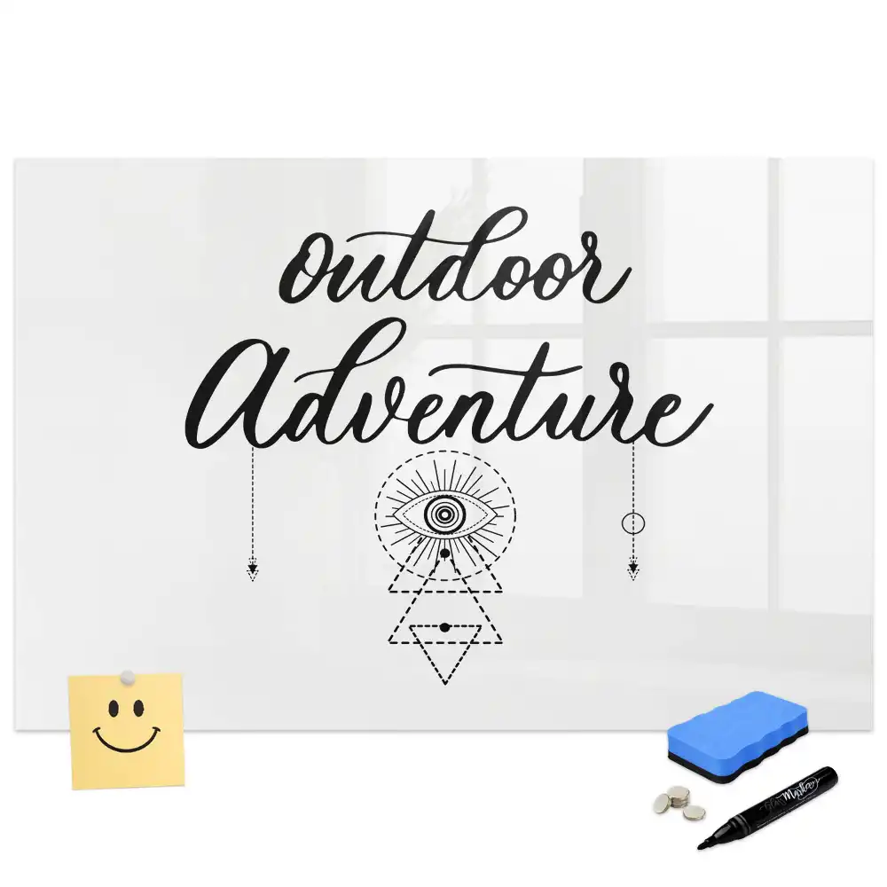 Hegyi expedíció mintás mágneses törölhető tábla