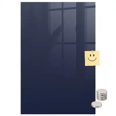 Sötétkék mágneses fali tábla