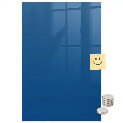 Mágneses fali tábla kék színben