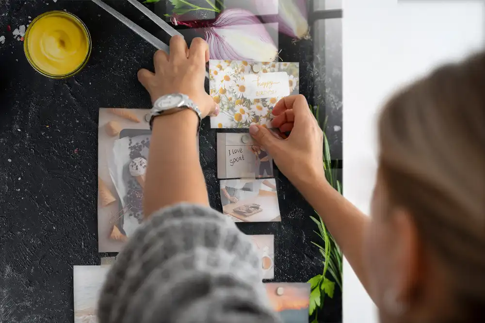 Mágneses pizzafeltét készlet fali táblához