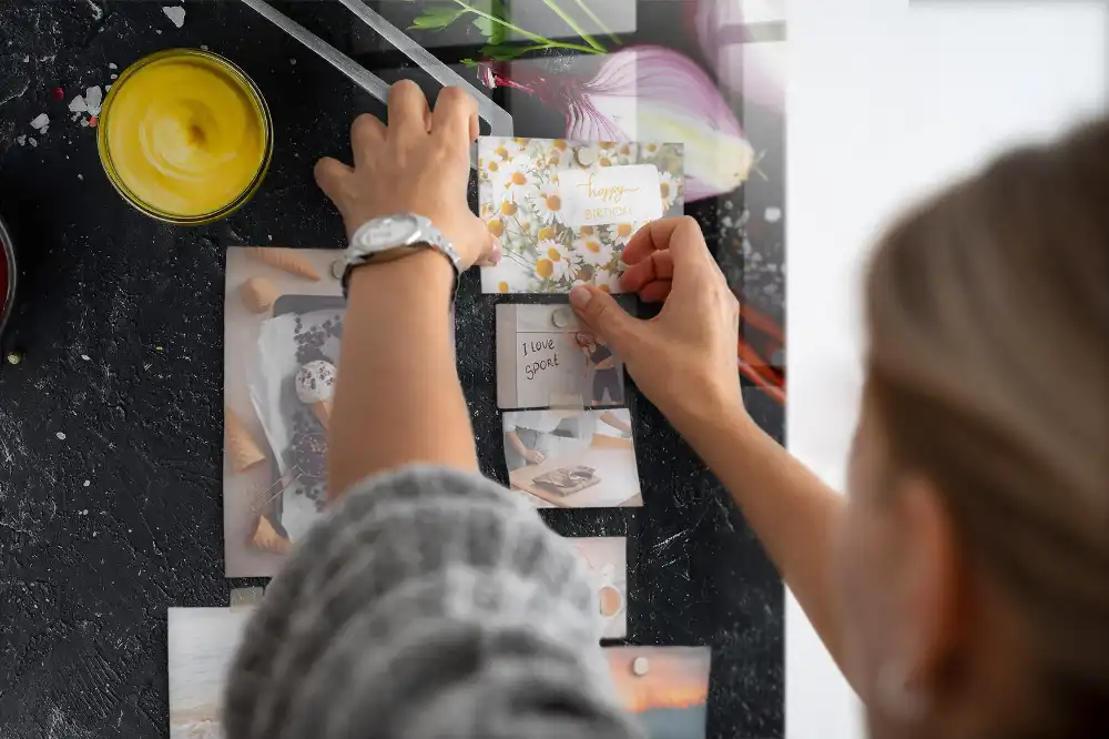 Mágneses pizzafeltét készlet fali táblához