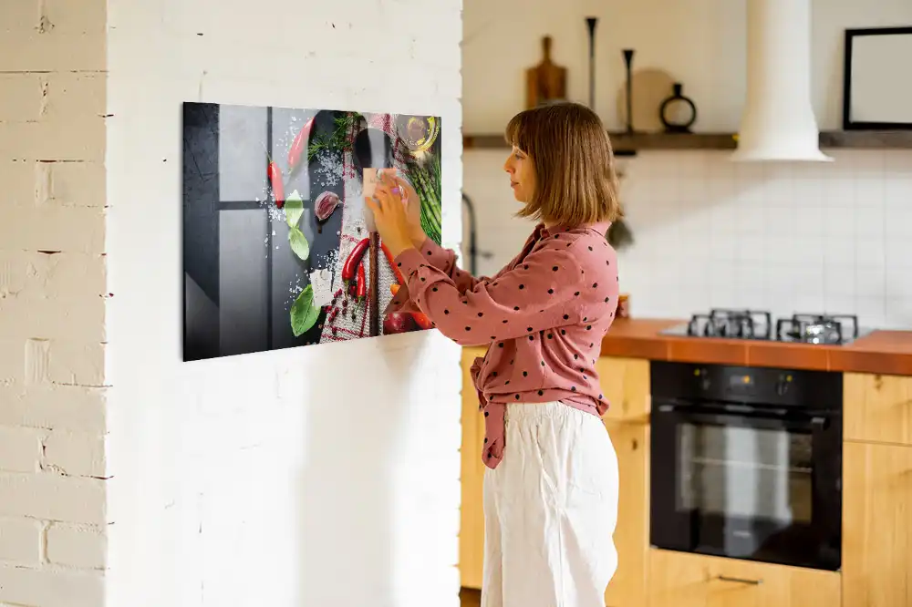 A föld aratása mágneses emlékeztető tábla