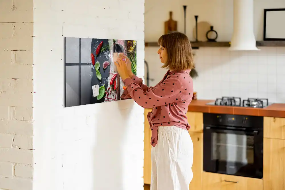 A föld aratása mágneses emlékeztető tábla