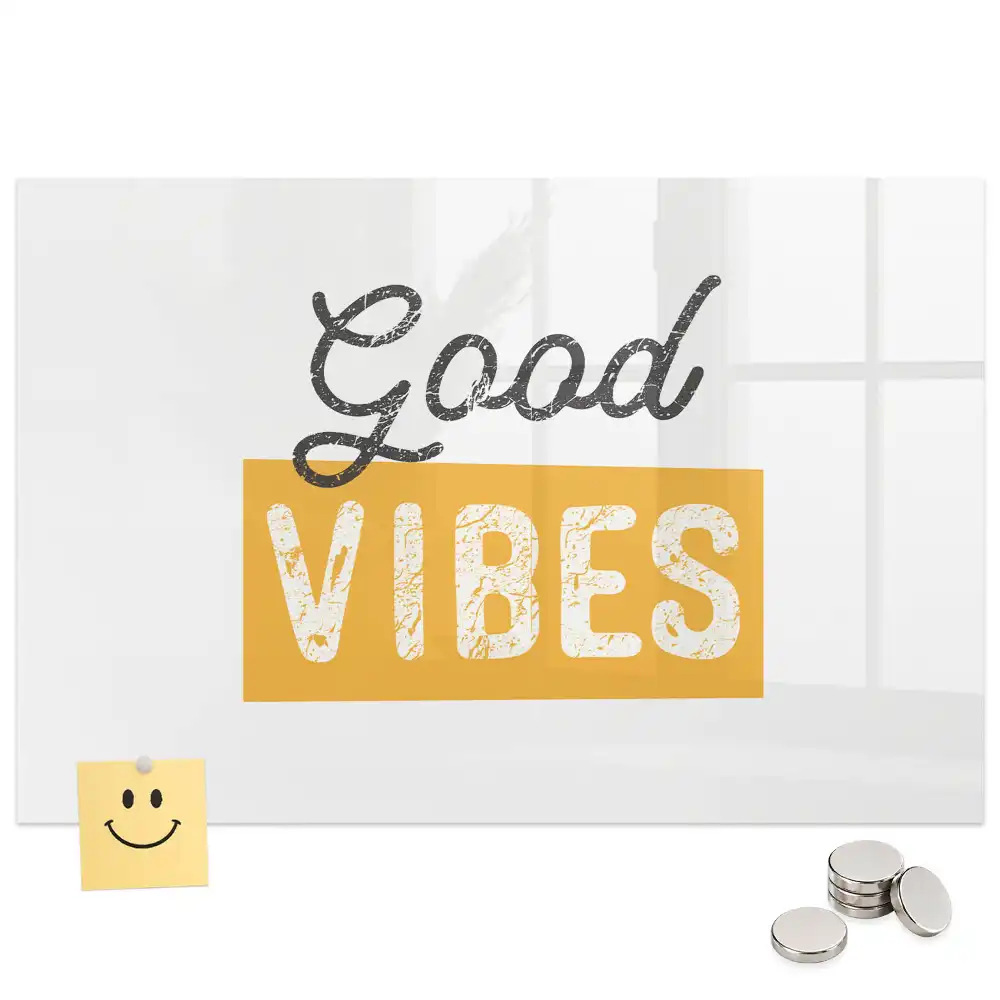 Mágneses emlékeztető tábla motivációs idézettel