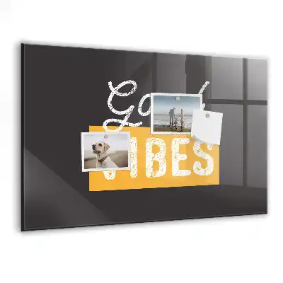 Mágneses emlékeztető tábla motivációs idézettel