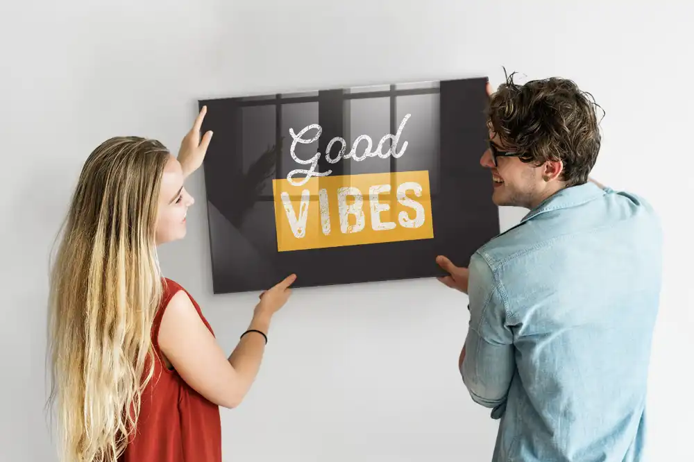 Mágneses emlékeztető tábla motivációs idézettel